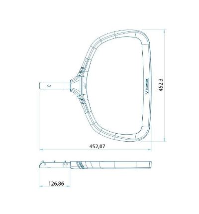 ASTRALPOOL LEAF SKIMMER NET - 36614