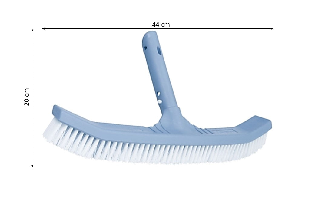 ASTRALPOOL SHARK CURVED BOTTOM BRUSH WITH CLIP ATTACHMENT- 36615