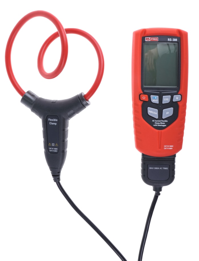 DT-388 Clamp Meter Bluetooth, Max Current 3000A ac CAT III 1000V With UKAS Calibration
