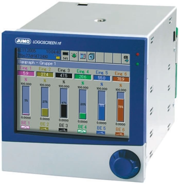 Setup/USB-Programm LOGOSCREEN nt Software - Setup Program for use with Jumo Indicator, Jumo Recorder, Jumo Temperature