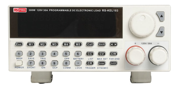 Electronic Load, 0 -> 300 W, 0 -> 120 V, 0 -> 30 A