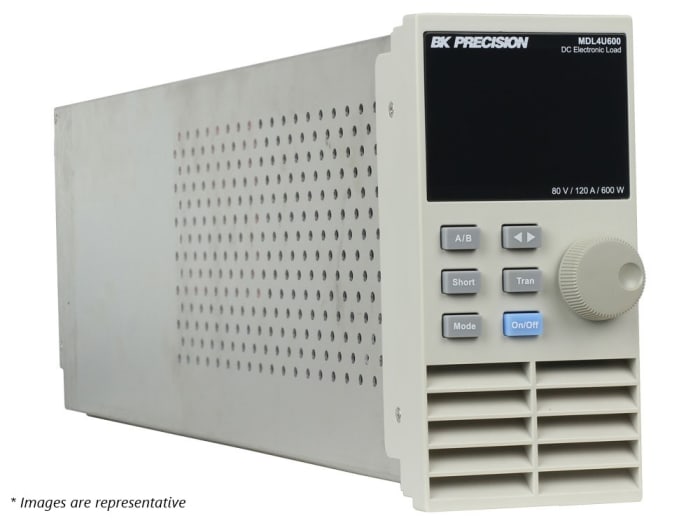 BK Precision MDL4U Series Electronic DC Load, 600 W, 80 V, 120 A