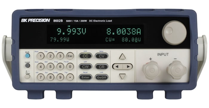BK Precision 8600/B Series Electronic Load, 200 W, 500 v, 15 A