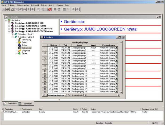 431879 Software for use with Chart Recorders