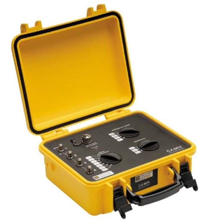 Chauvin Arnoux CA6474 Earth Tester Kit, 99.99k? CAT IV 50V