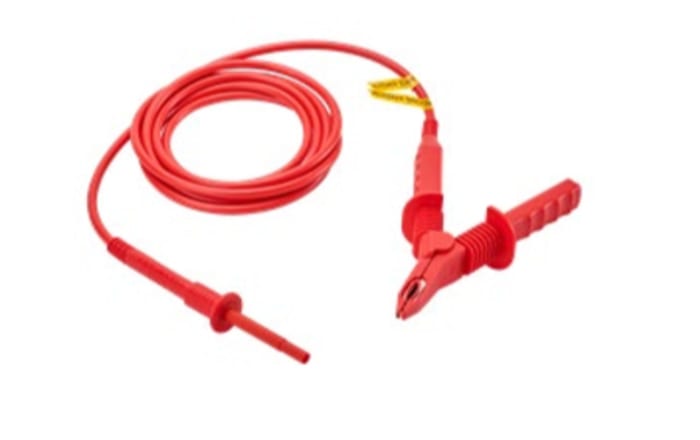 Chauvin Arnoux P01295518 Insulation Tester HV Test Lead Set, For Use With CA 6550, CA 6555