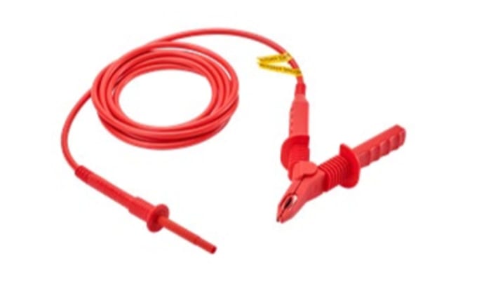 Chauvin Arnoux P01295519 Insulation Tester HV Test Lead Set, For Use With CA 6550, CA 6555
