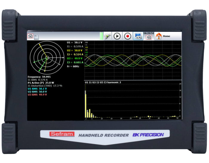 Sefram DAS50 Data Acquisition System, 4 Channel(s), Ethernet, USB, 1Msps, 14 bits