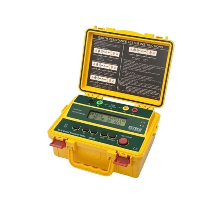 Extech GRT300-NISTL Earth Tester Kit CAT IV