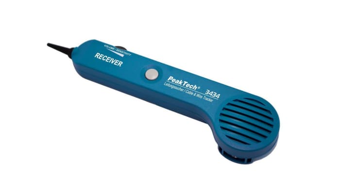 PeakTech P3434 Cable Detector CAT III 300V, Maximum Safe Working Voltage 300V