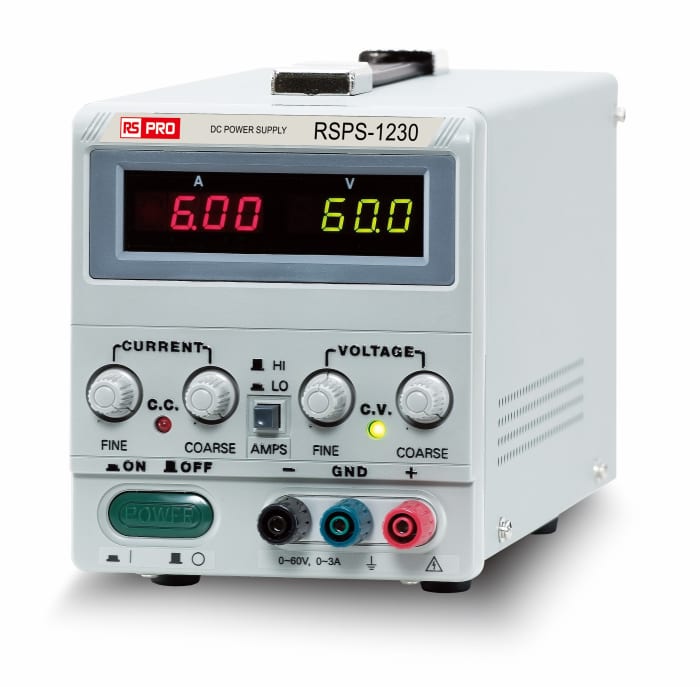 Digital Bench Power Supply, 0 -> 12V, 0 -> 30A, 1-Output, 360W