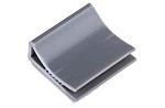 Grey PVC Flat Cable Clamp