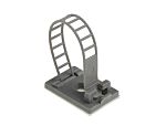 Grey Nylon Adjustable Clamp